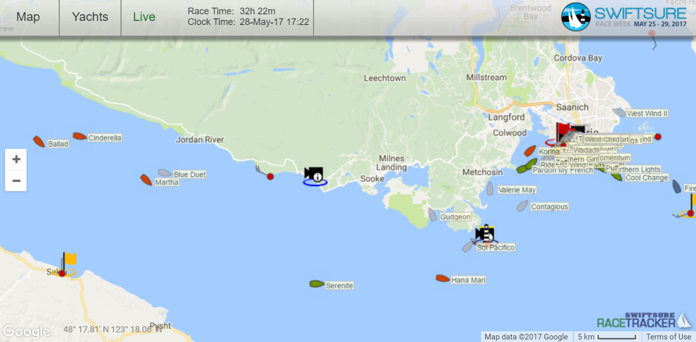 Swiftsure International Yacht Race » Perseverance Hallmark of Yacht